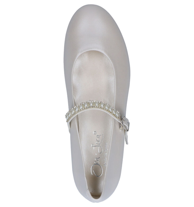 Oca-Loca Ballerines en Nacre en cuir (240248)