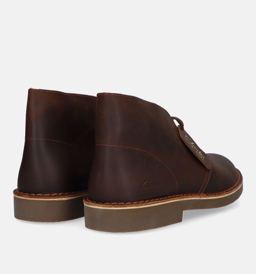 Clarks Desert Bruine Hoge schoenen voor heren (330665) - geschikt voor steunzolen