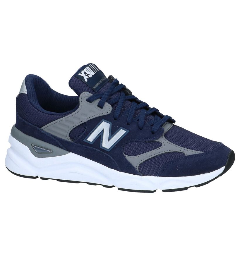 New Balance Baskets basses en Noir en daim (250389)