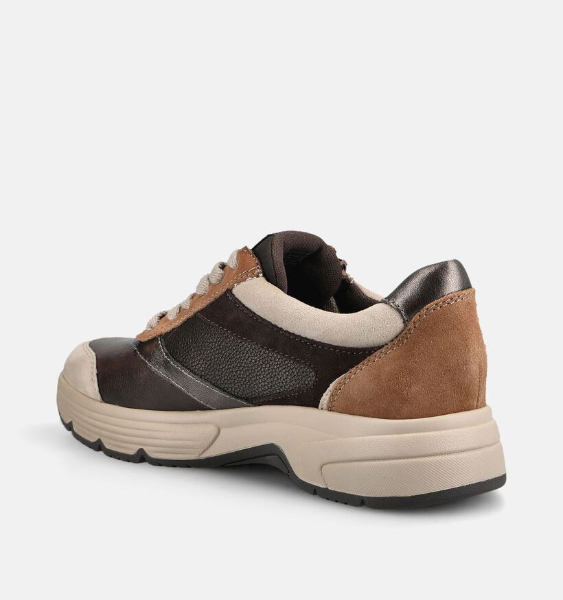 Tamaris Comfort Bruine Sneakers voor dames (376310) - geschikt voor steunzolen