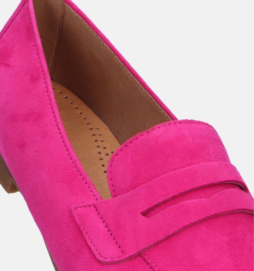 Gabor Loafers en Rose fuchsia pour femmes (336136)