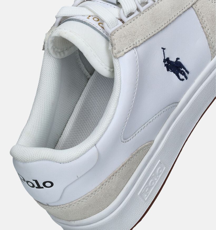 Polo Ralph Lauren Polo CRT Witte Sneakers voor dames (355449) - geschikt voor steunzolen