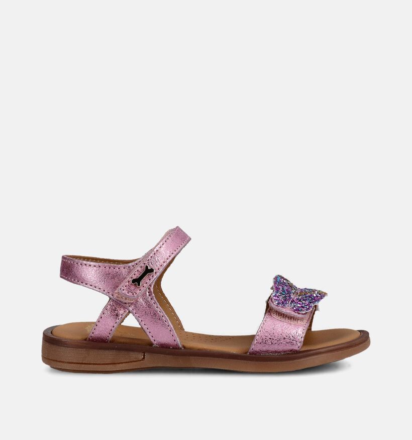 STONES and BONES Zelly Sandales en Rose pour filles (373763)