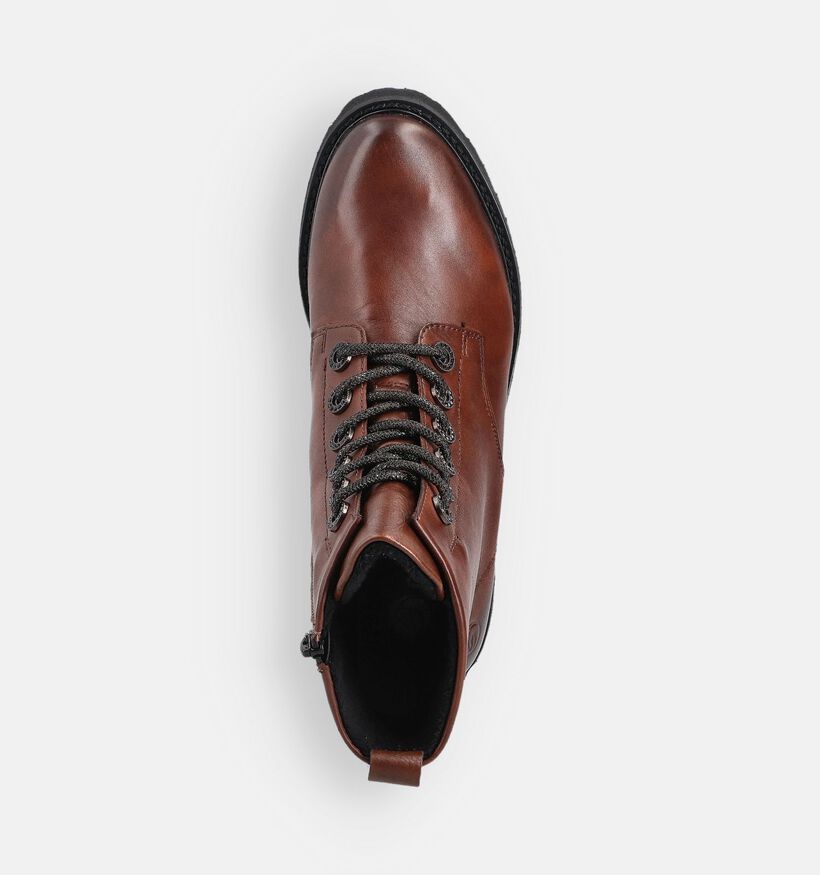 Remonte Cognac Bottines voor dames (363580) - geschikt voor steunzolen