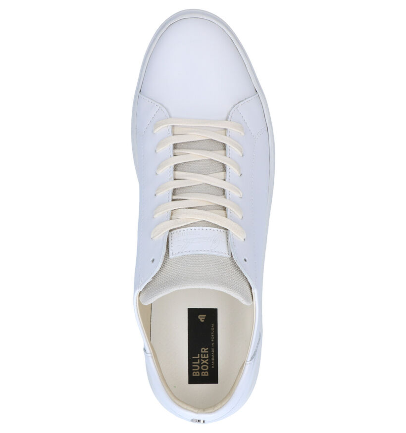 Bullboxer Witte Sneakers in leer (272200)