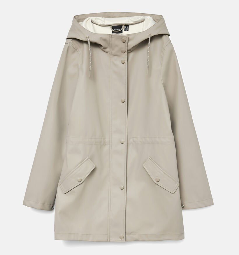 Vero Moda Malou Imperméable en Beige pour femmes (352205)