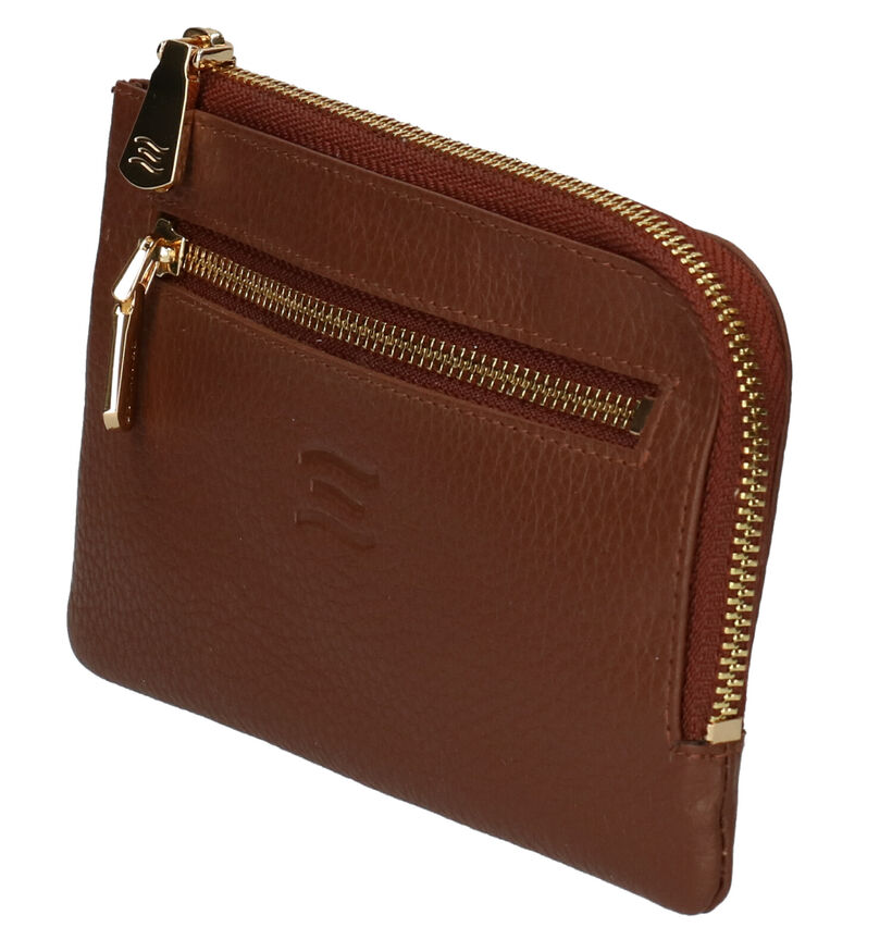 Crinkles Porte-monnaie en Bronze pour femmes (340511)