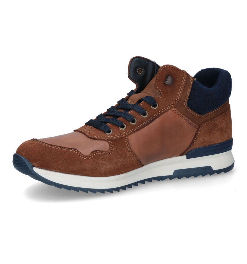 Rieker Cognac Bottines voor heren (297834) - geschikt voor steunzolen