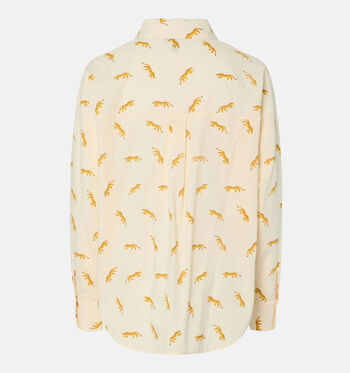 Pieces Blouses Beige