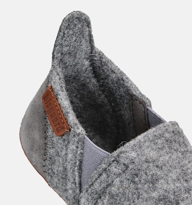 Bisgaard Lichtgrijze Pantoffels voor jongens (372370)