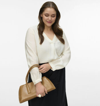 Vero Moda Curve Blouses Wit/Groen