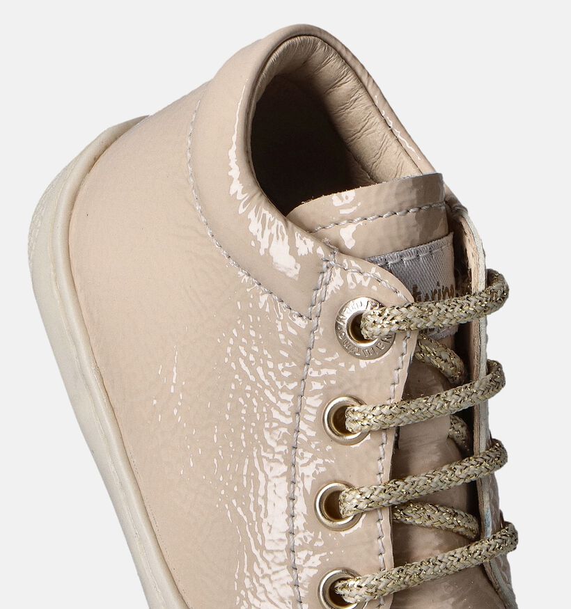 Naturino Cocoon Naplack Chaussures pour bébé en Beige pour filles (355316) - pour semelles orthopédiques