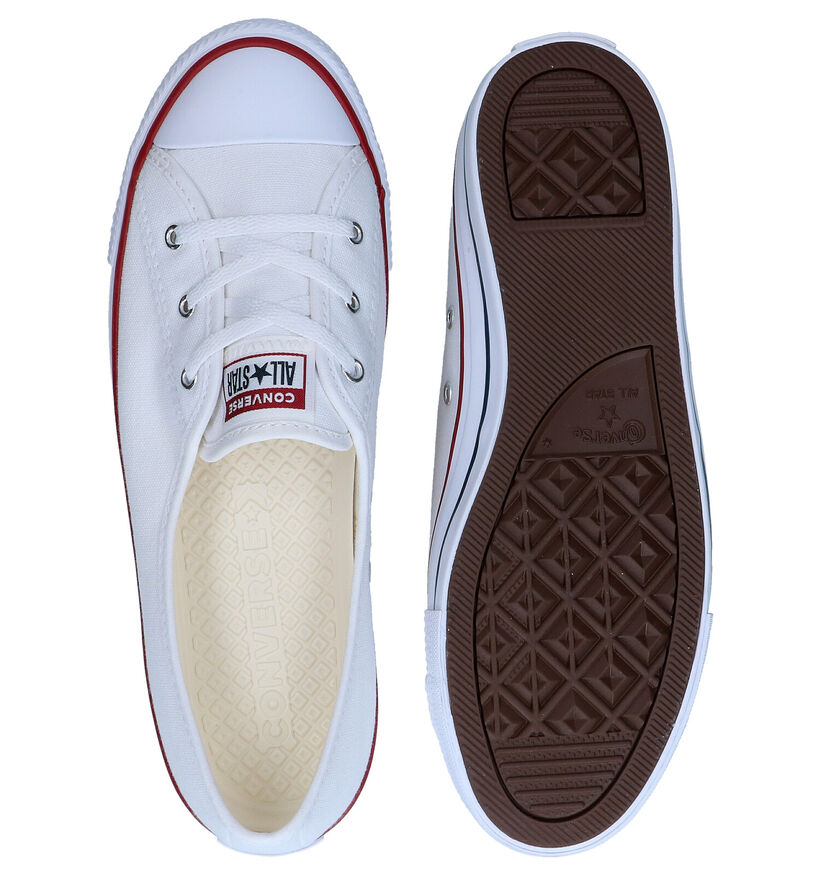 Converse AS Ballet Lace Blauwe Slip-on Sneakers voor dames (287165) - geschikt voor steunzolen