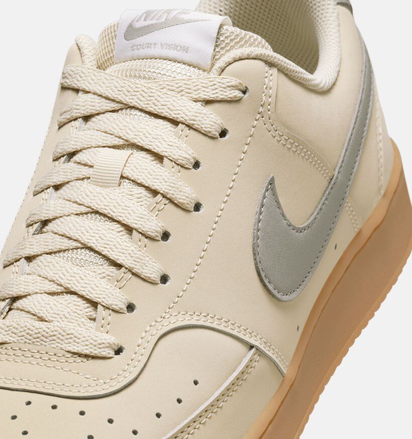 Nike Court Vision Low Next Nature Beige Sneakers voor heren (369288) - geschikt voor steunzolen