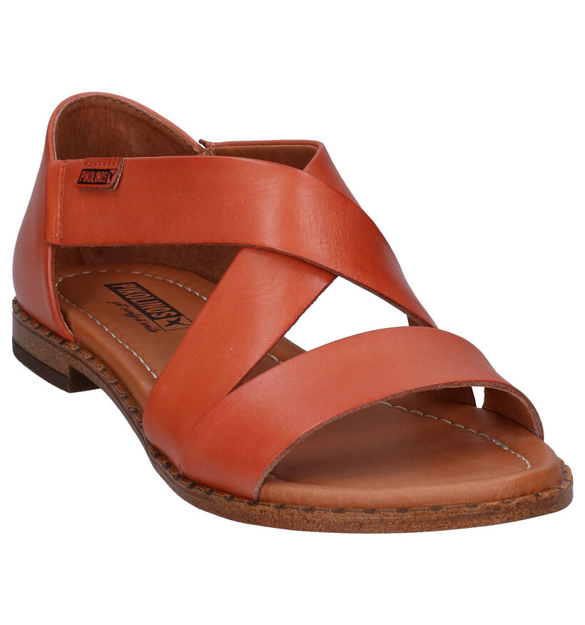 Pikolinos Algar Sandales en Orange en cuir (289249)