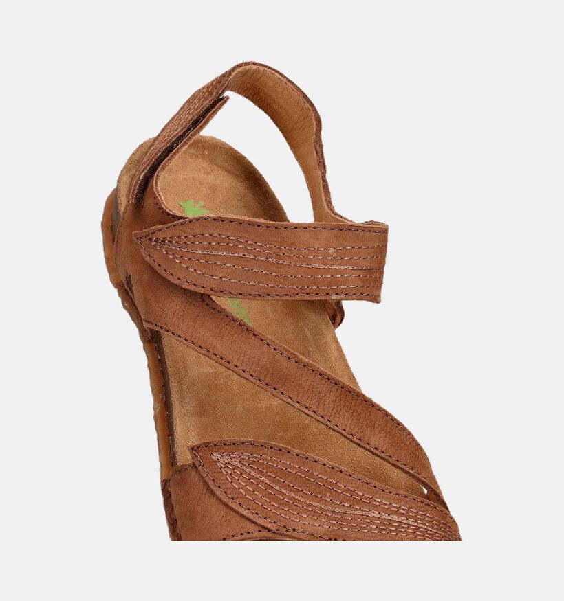 El Naturalista Panglao Sandales plates en Cognac pour femmes (372230)