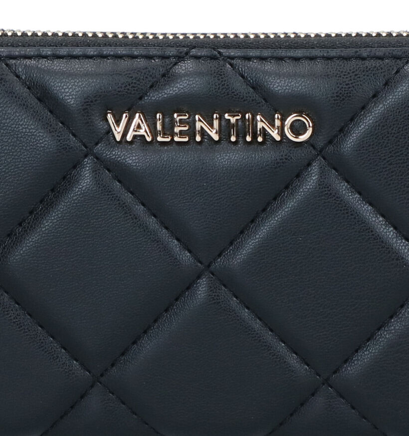 Valentino Handbags Ocarina Porte-monnaie zippé en Noir pour femmes (323097)