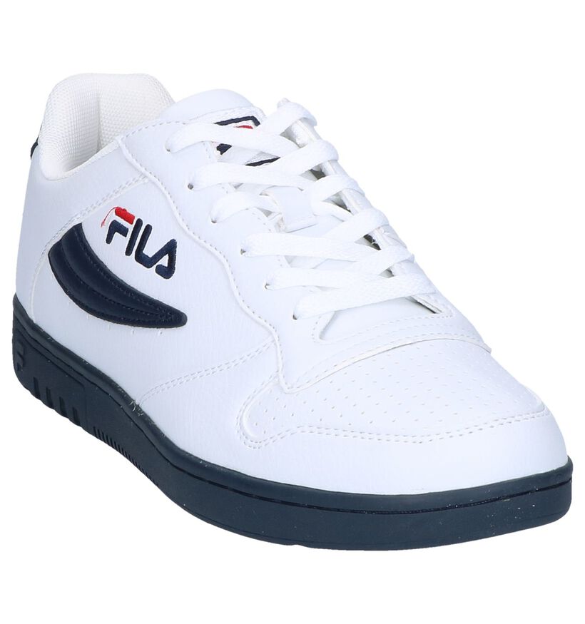 Fila FX100 Low Witte Sneakers in kunstleer (240884)