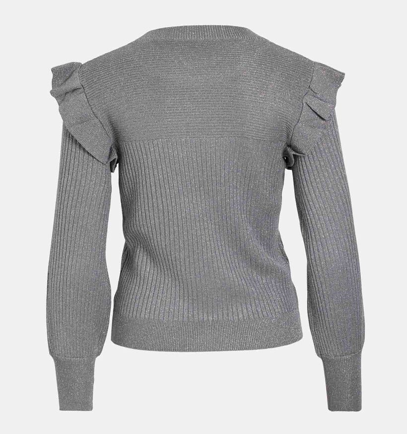 Vila Vica Pull en Gris pour femmes (338142)