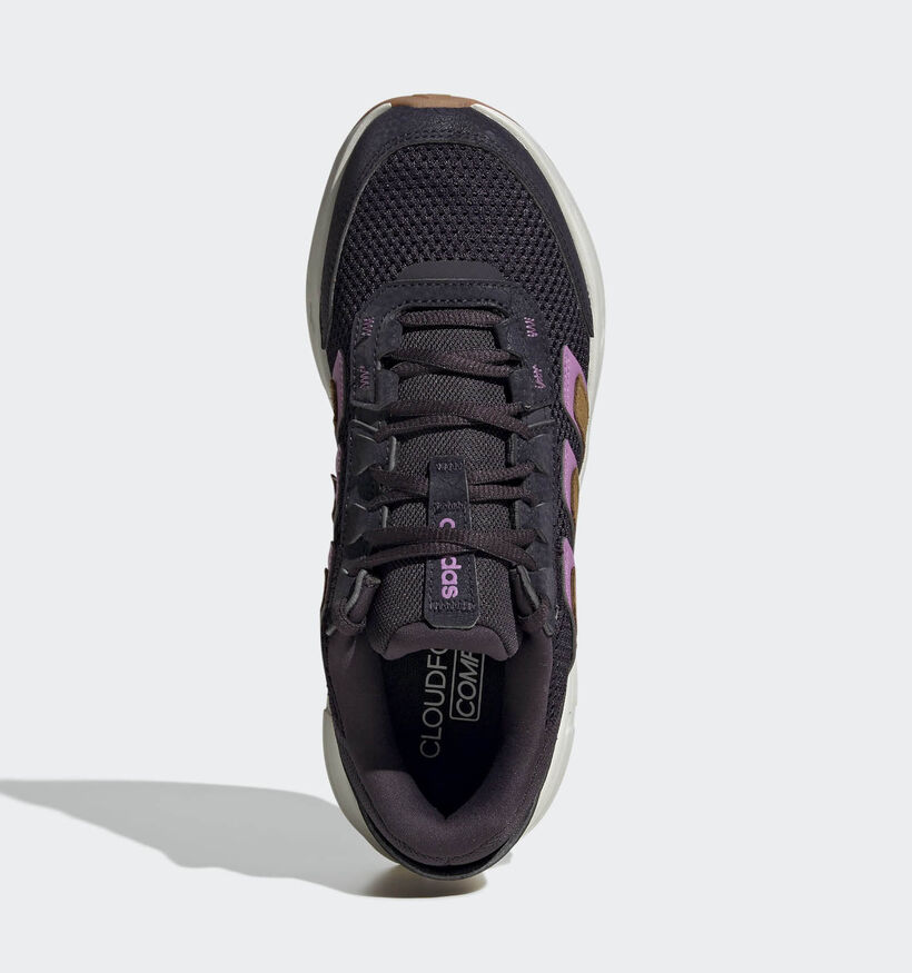 adidas Astrastar Baskets en Noir pour femmes (359427) - pour semelles orthopédiques