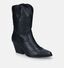 Posh by Poelman Zwarte Cowboy Boots voor dames (325233)
