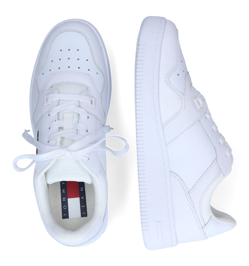 TH Tommy Jeans Retro Baskets en Blanc pour femmes (318208) - pour semelles orthopédiques