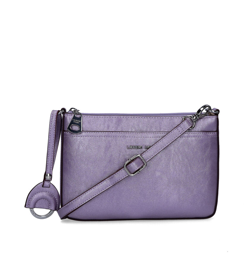 Laurent David Zwarte Crossbody Tas in kunstleer (324297)