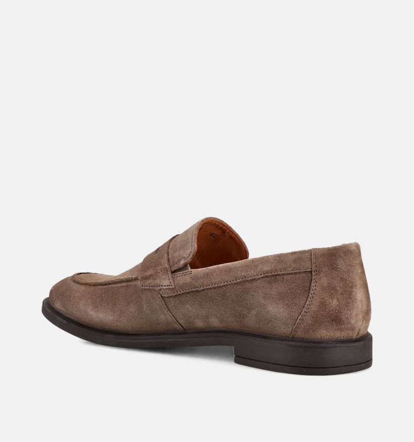 Via Borgo Liluca Loafers en Taupe pour hommes (376114)