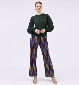Dolce C. Paarse Wijde Broek (325318)