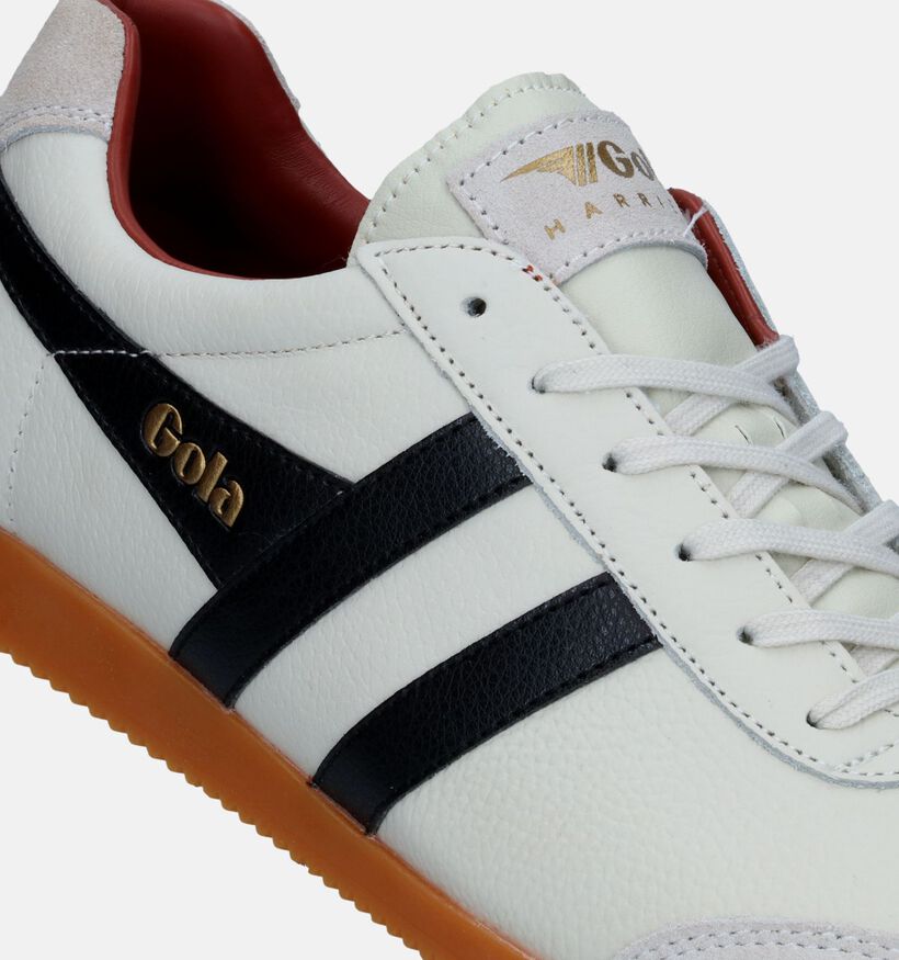 Gola Harrier Witte Sneakers voor heren (328675) - geschikt voor steunzolen