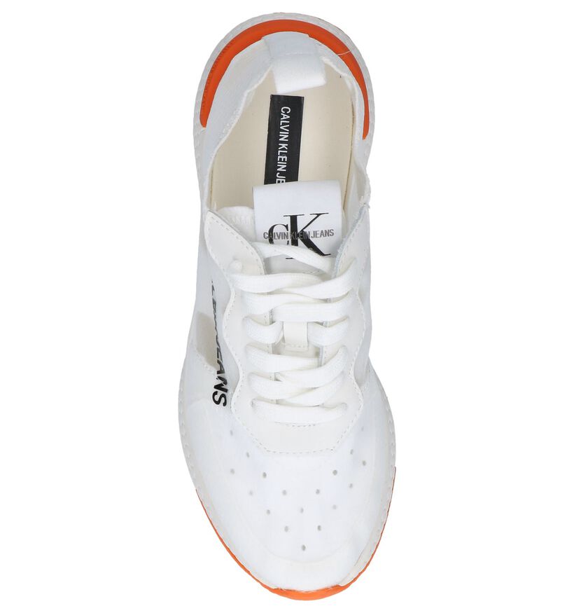 Witte Sneakers Calvin Klein Alexia in stof (241600)