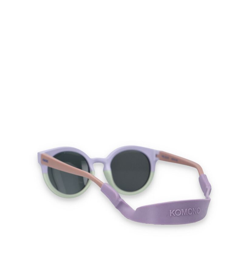 Komono Lulu S Candy Triplets Lunettes de soleil en Violet/Vert pour filles (371561)