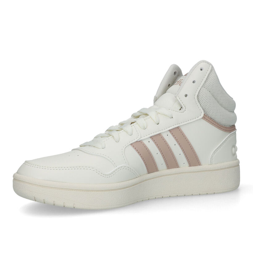 adidas Hoops 3.0 Mid Ecru Sneakers voor dames (324496)