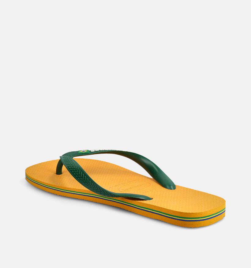 Havaianas Brasil Gele Teenslippers voor heren (373002)