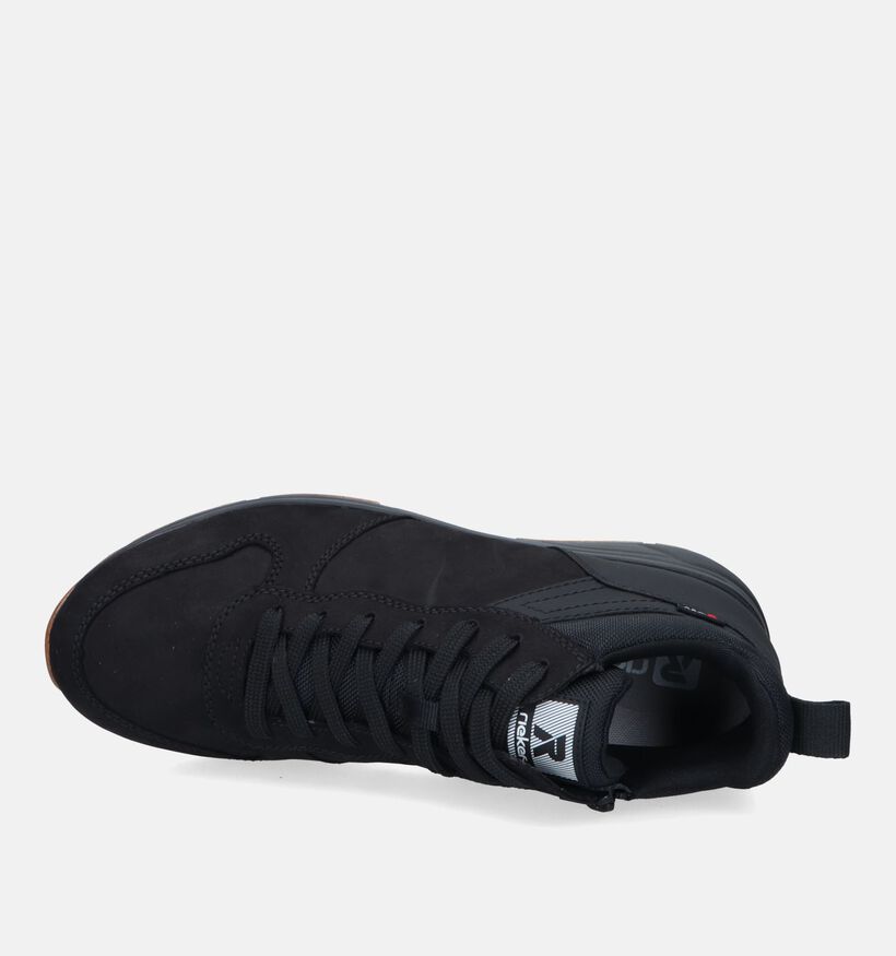 Rieker R-Evolution Zwarte Hoge sneakers voor heren (331779) - geschikt voor steunzolen