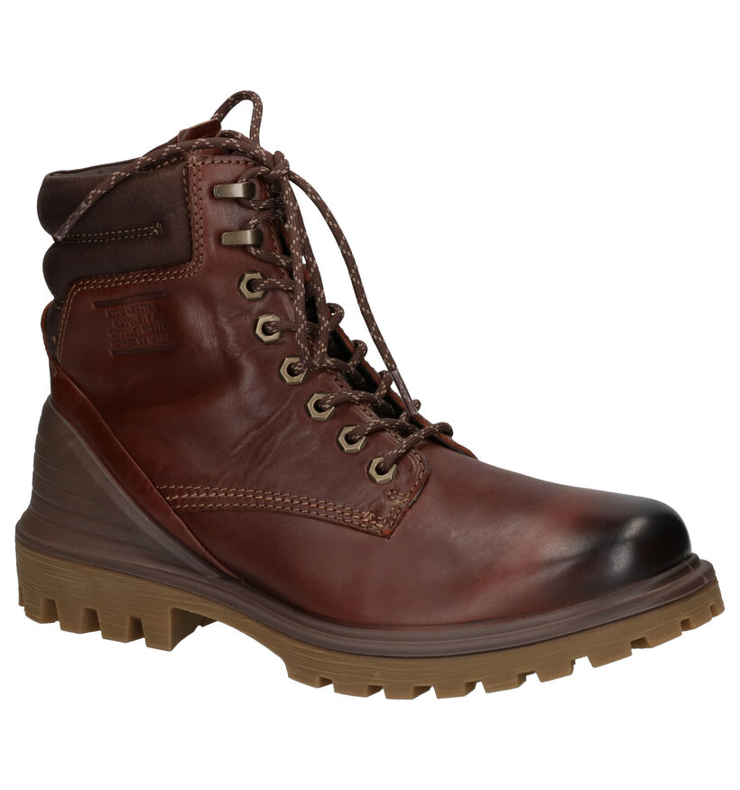 ECCO Tred Tray Bruine Boots in leer (257819)