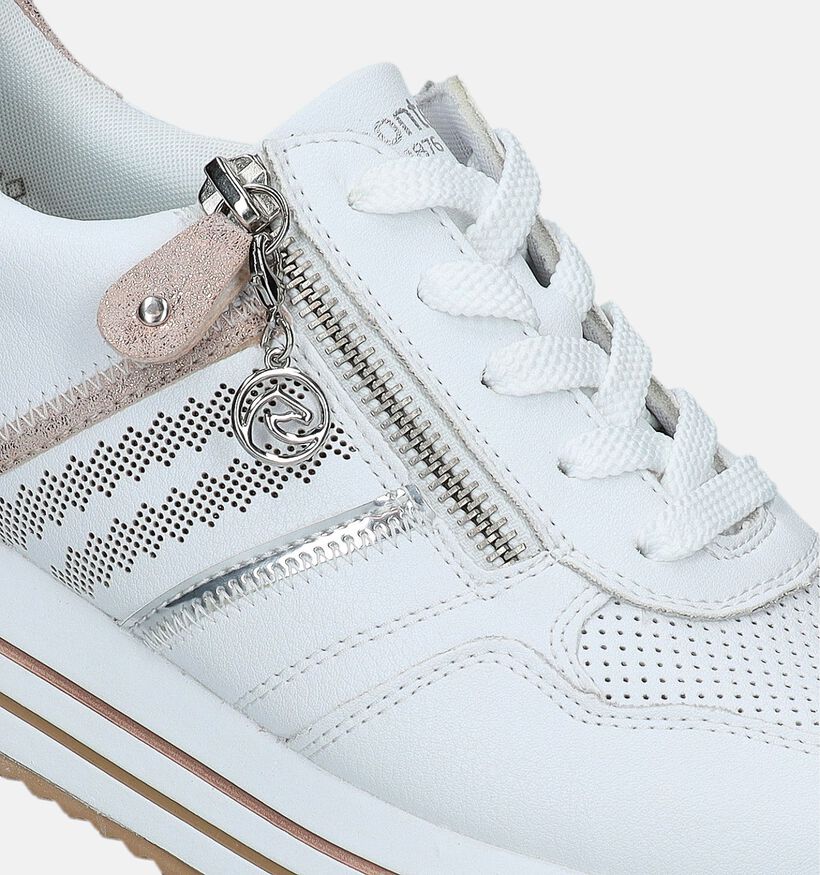 Remonte Witte Sneakers voor dames (335539) - geschikt voor steunzolen