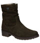 Solemade Josi Groene Bottines in nubuck (297359)