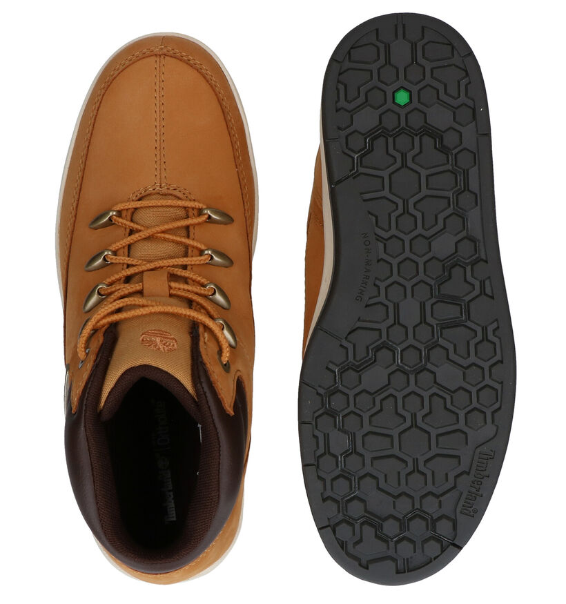 Timberland Davis Square Hiker Bottines Naturelle en nubuck (277734)