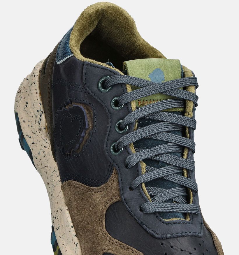 Satorisan Chacrona Pull Up Chaussures plates en Bleu pour hommes (362045) - pour semelles orthopédiques