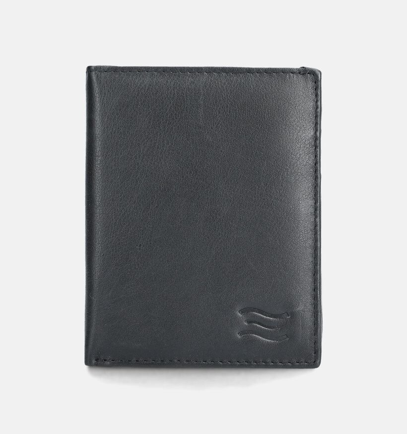 Crinkles Zwarte Portefeuille voor heren (376020)