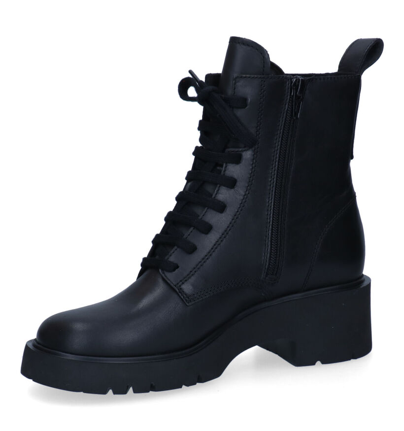 Camper Boots à lacets en Noir en cuir (299911)