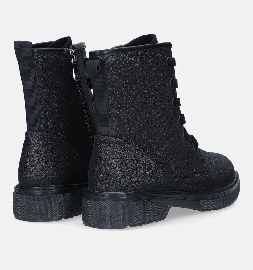 Marco Tozzi Boots à lacets en Noir pour femmes (330645)