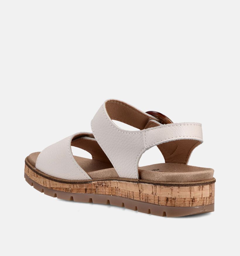 Solemade Mia 96 Ecru Sandalen voor dames (371633) - geschikt voor steunzolen