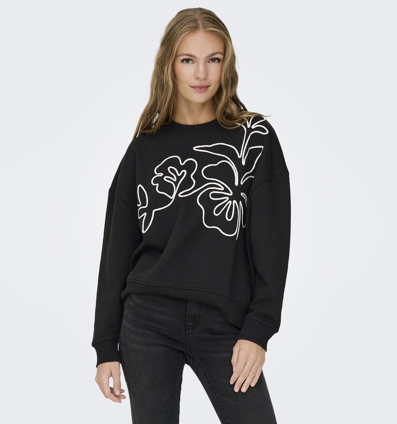 JDY Canoa Zwarte Sweater voor dames (362416)