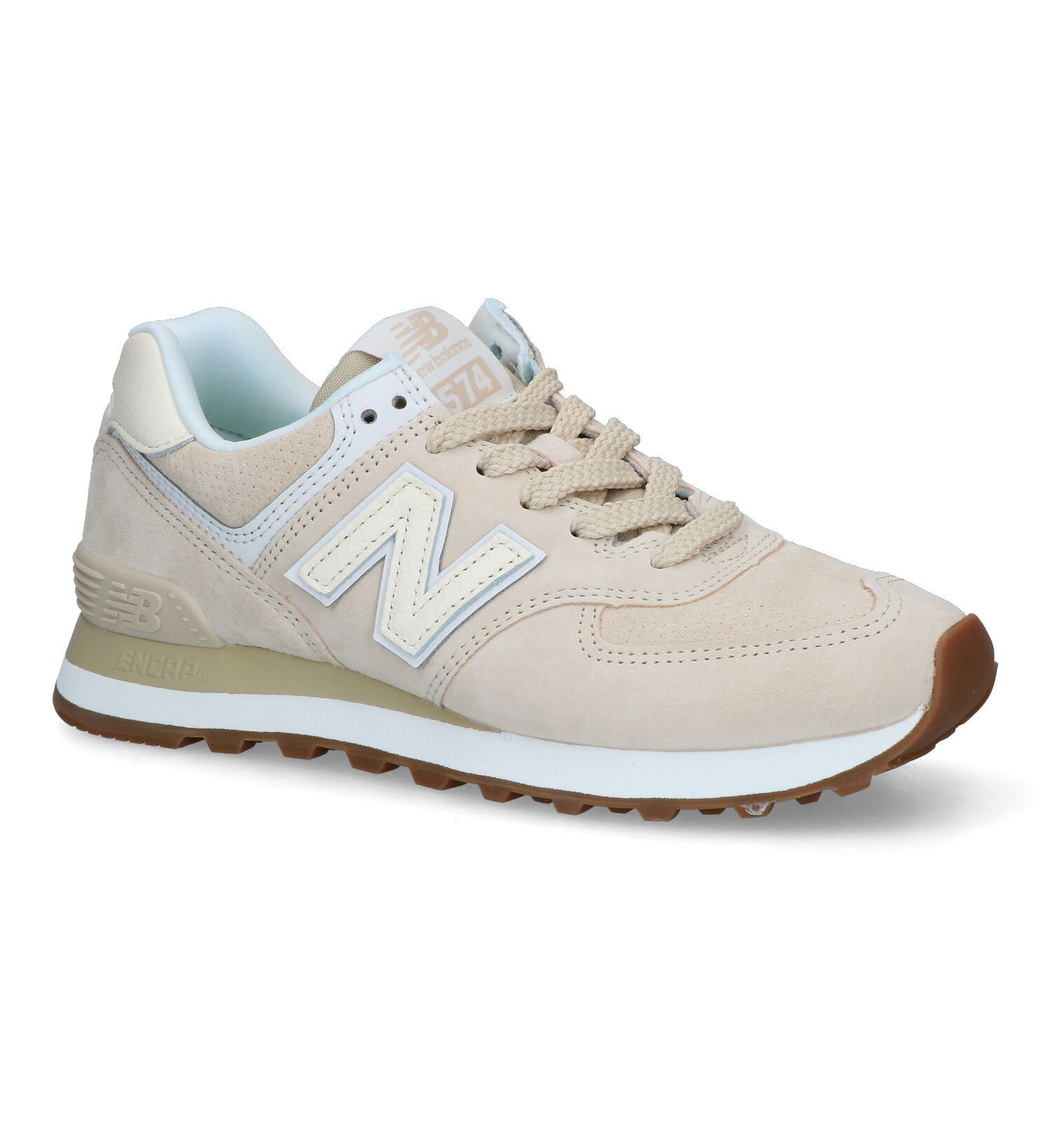 New Balance WL 574 Beige Sneakers Dames Sneakers Online op TORFS.BE