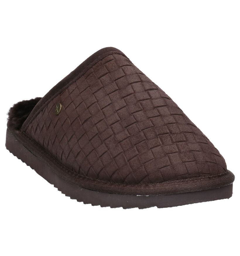 Warmbat Classic Cognac Pantoffels voor heren (346339)