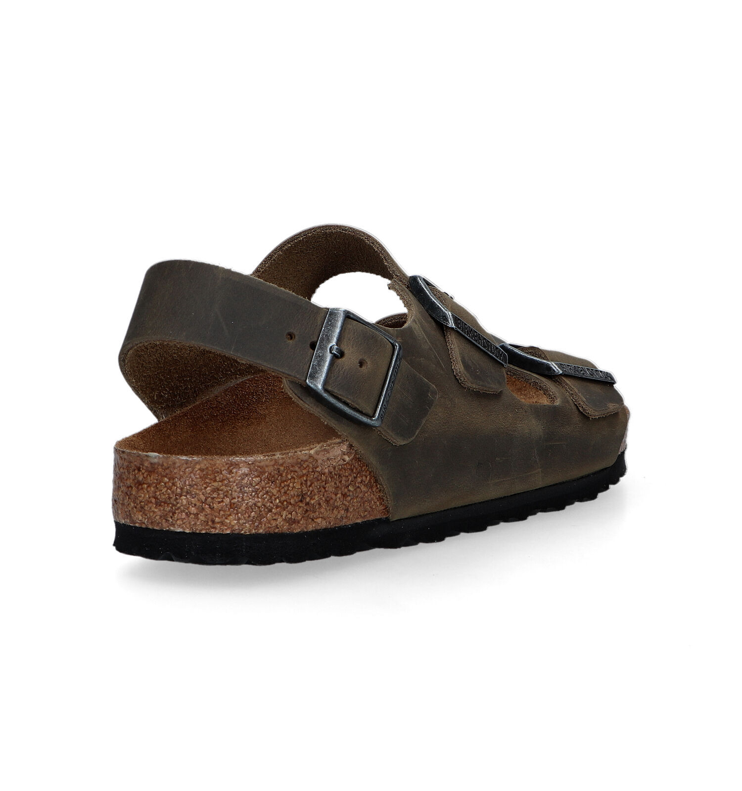 Birkenstock Milano Kaki Sandalen Heren Sandalen Online op TORFS.BE