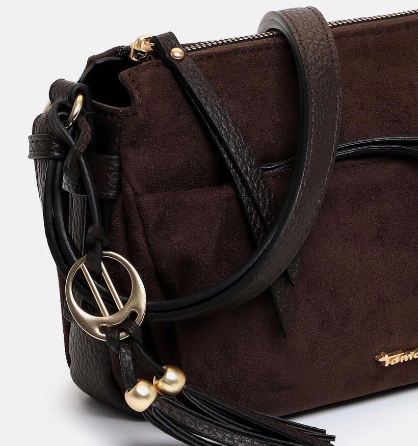 Tamaris Mareike Donkerbruine Crossbodytas voor dames (378709)