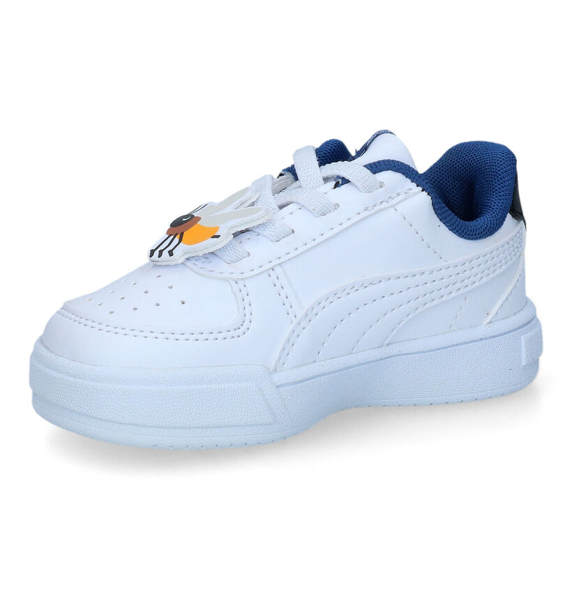 Puma Caven Small World Baskets en Blanc pour filles, garçons (311280)